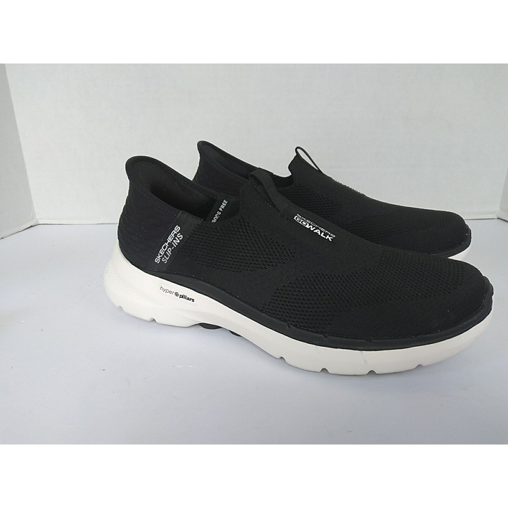 Skechers GOwalk Slip-Ins Hands Free Walking Shoes Black Size